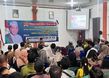 Habib Hamid Gelar Sosialisasi Empat Pilar di Gambut