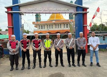 Polres Tabalong Amankan Shalat Ied