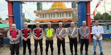 Polres Tabalong Amankan Shalat Ied