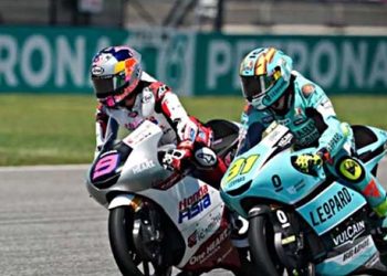 Ukir sejarah, Pembalap Indonesia Pertama Naik Podium Moto3