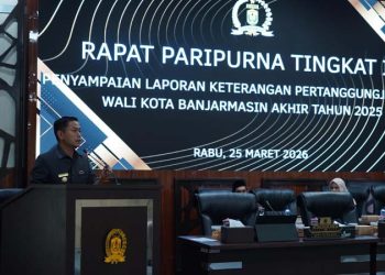 Wali Kota Yamin HR Sampaikan LKPJ Tahun 2025