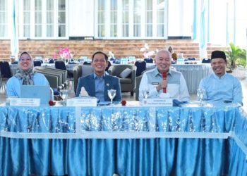 Penuh Kebersamaan, Silaturahmi Idul Fitri, Gubernur, Wagub dan Sekdaprov Kalsel