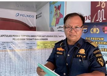 2.154 Penumpang pada Puncak Arus Balik di Pelabuhan Trisakti