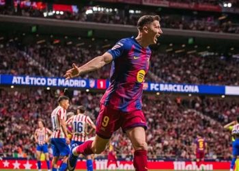 Lewandowski Bawa El Barca Taklukkan Atletico Madrid