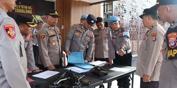Polres Tabalong Jalani Audit Senpi Dinas