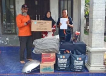 Korban Kebakaran di Tanjung Rema Terima Bantuan