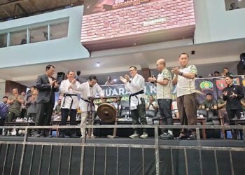 Ribuan Karateka Bertanding Dalam Kejuaraan Karate Piala Pangdam XXII/Tambun Bungai 2026