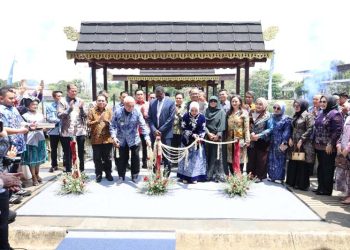 Gubernur Resmikan Dermaga Pasar Terapung di TMII