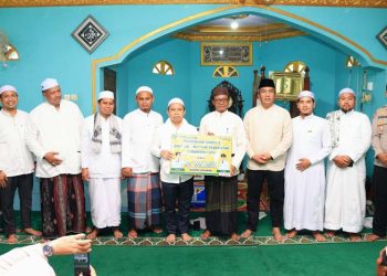 Bupati Tapin Serahkan Dana Hibah