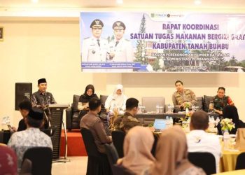 Pemkab Tanbu Gelar Rakoor Satgas MBG