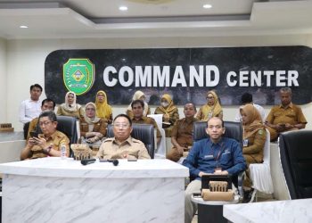Zoom Meeting Pengendalian Inflasi Bersama Kemendagri