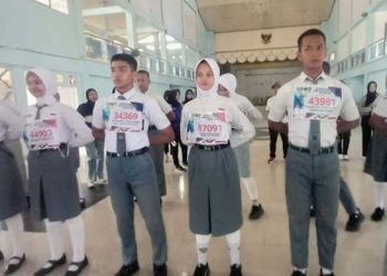Tiga Siswa SMAN 1 Kelumpang Hilir Lolos ke Seleksi Paskibra Provinsi 2026