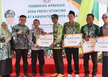 Empat Desa di Batola Raih Apresiasi Desa Peduli Stunting