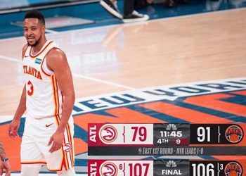 Hawks, Wolves Bangkit, Cavaliers unggul 2-0