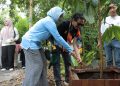 Wagub Kalsel dan Isteri Tanam Pohon di Hari Bumi 2026