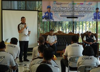 Disbudporapar Banjar Gelar Pelatihan Pelatih Fisik