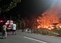 Kebakaran Hanguskan Rumah di Desa Pangelak