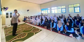 Pelajar SMAN 1 Tambang Ulang Dapat Bimtibmas