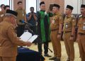 Bupati Muhammad Rusli Lantik Pejabat Tinggi Pratama