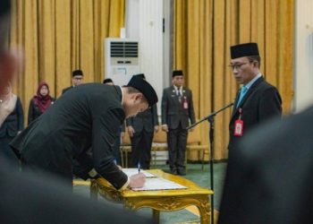 Sekda Lantik 102 Pejabat Fungsional