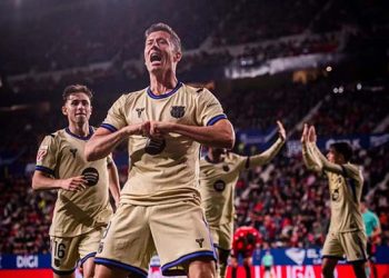 Barcelona di Ambang Juara Usai Tundukkan Osasuna 2-1