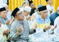 Sholat Hajat Hari Jadi HSU ke-74 Penuh Khidmat