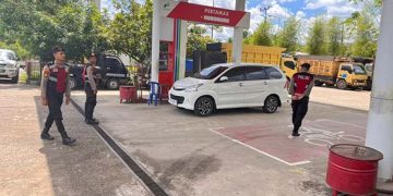 Polres Tabalong Patroli Dialogis di SPBU