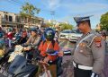 Pengendara Diajak Tertib Berlalu Lintas
