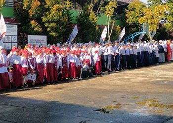 Ratusan Pelajar Ikuti Seleksi 02SN di SDN Mawar 8