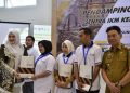 Puluhan perajin HSS ikuti pendampingan sentra IKM kerajinan bambu