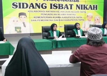 Kejari Tapin Gelar Sidang Isbat Nikah