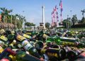 Pemusnahan Hasil Operasi Minuman Berakohol