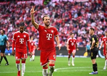 Kane Pecahkan Rekor Gol Pemain Bundesliga Milik Lewandowski