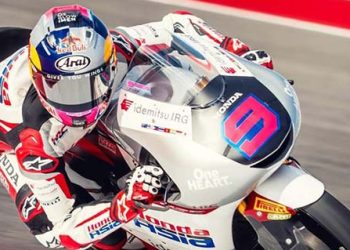Veda Ega Finis 8 di GP Catalunya Spanyol