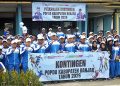 Sekda Lepas Kontingen Popda Banjar
