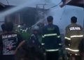 Rumah Tinggal Ojek Offline Terbakar