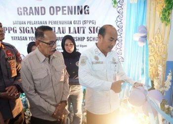 Program MBG Pulau Laut Sigam Resmi Diluncurkan