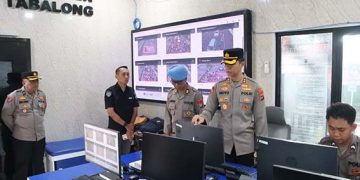 Kapolres Wahyu Cek Layanan SPKT
