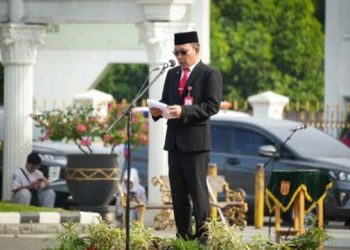 Pemko Banjarbaru Gelar Upacara Gabungan