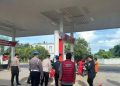 Polsek Tapin Utara awasi penyaluran BBM bersubsidi