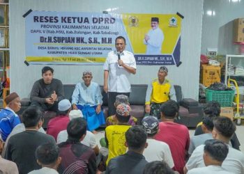 Supian HK Gelar Reses di HSU