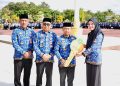Bupati Tapin Pimpin Upacara Harkitnas
