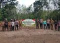 Polsek Banua Lawas Tanam Jagung Serentak