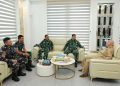 Gubernur Muhidin dan Panglima Kogabwilhan I Bahas Ketahanan Pangan