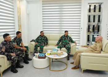 Gubernur Muhidin dan Panglima Kogabwilhan I Bahas Ketahanan Pangan