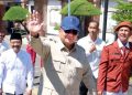 Presiden Prabowo Subianto Melakukan Peninjauan Di Sekolah Rakyat Menenghah Pertama