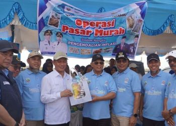 Bupati Sambut Hangat Kehadiran Wamenko Pangan RI di Rangakaian HUT Ke-76 Kotabaru