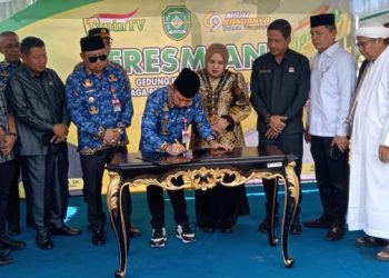 Bupati Tapin Resmikan Gedung Baru LPPL Tapin TV