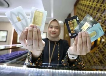 Harga Emas Antam Turun ke Rp2,774 Juta