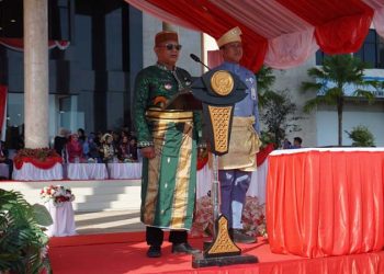Bupati Pimpin Upacara Hari Lahir Pancasila dan Harjad Kotabaru 2026